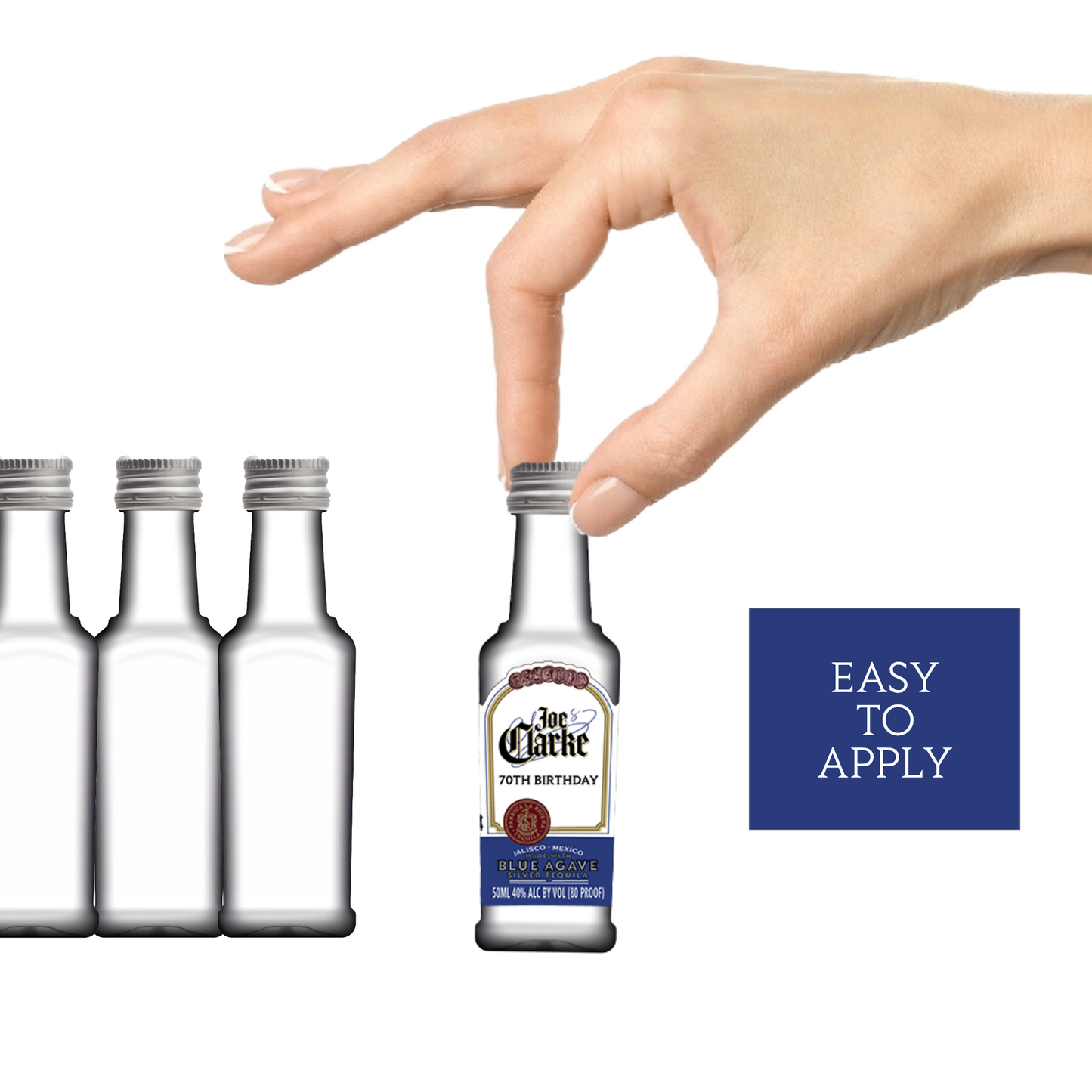 Custom Mini Jose Cuervo Especial Silver Label - 50ml