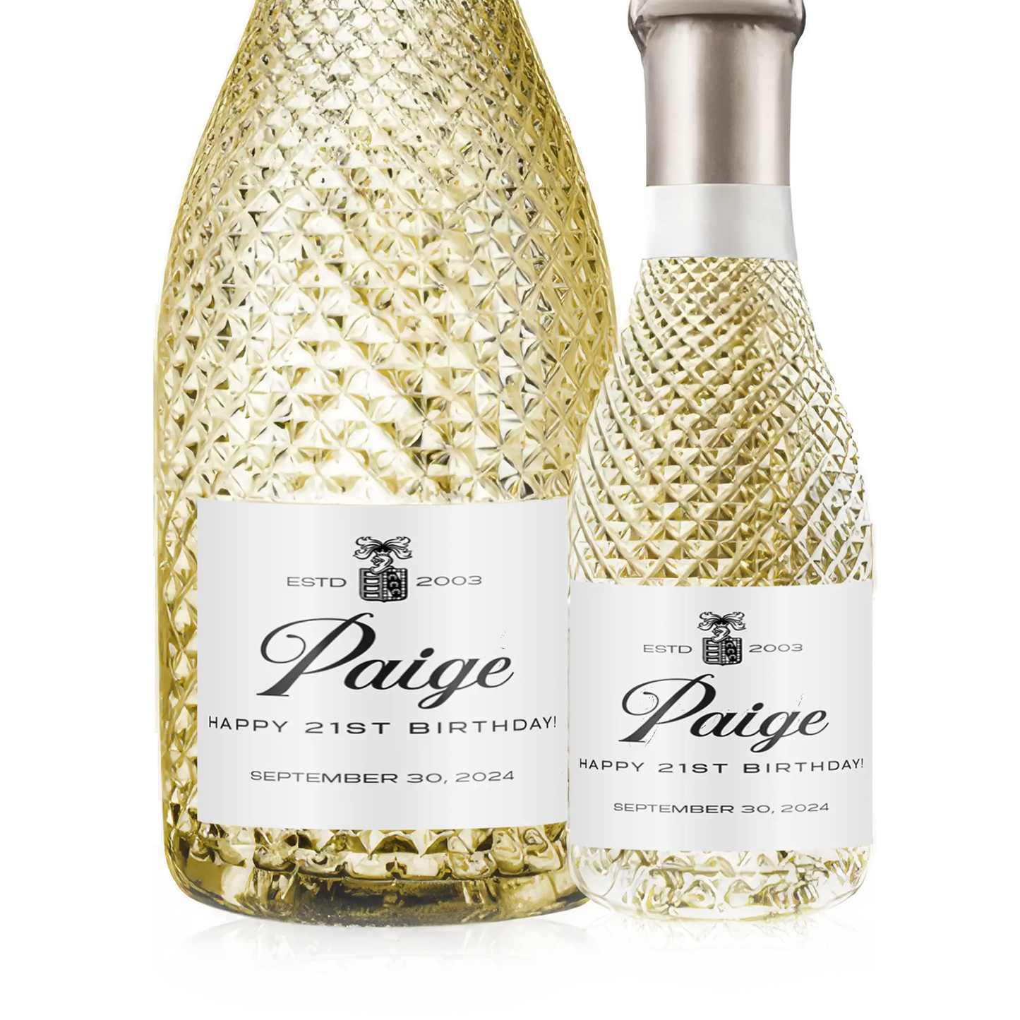 Custom Prosecco Label